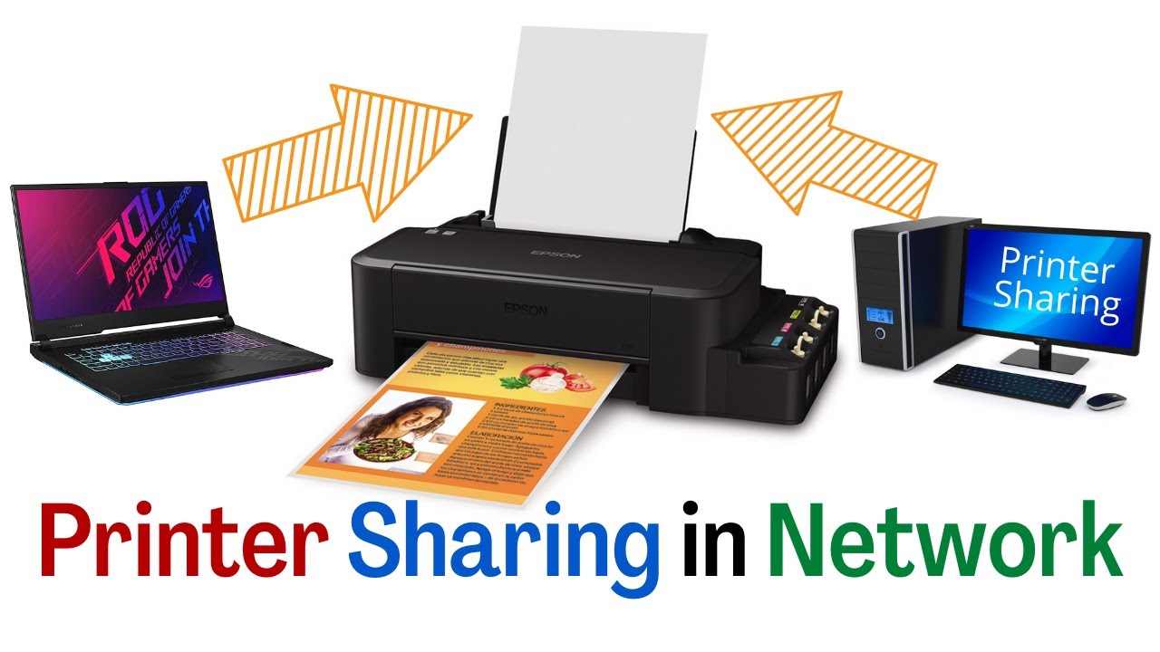 Printer Sharing in Network on Windows 10