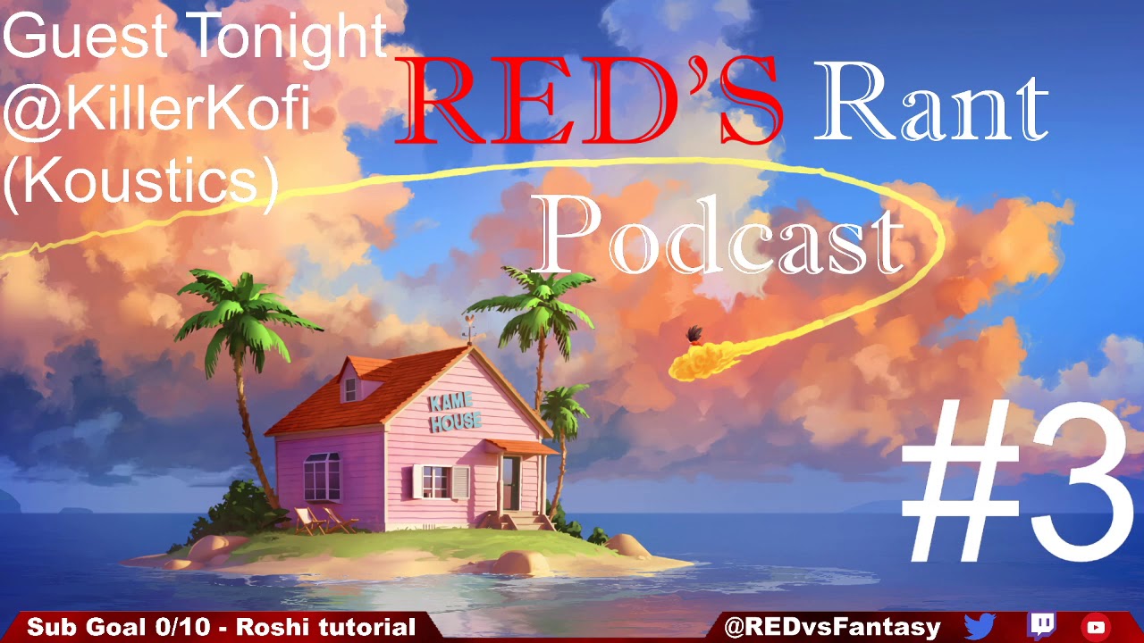 RED'S RANT PODCAST #3 --- Guest: @KillerKofi (Koustics)