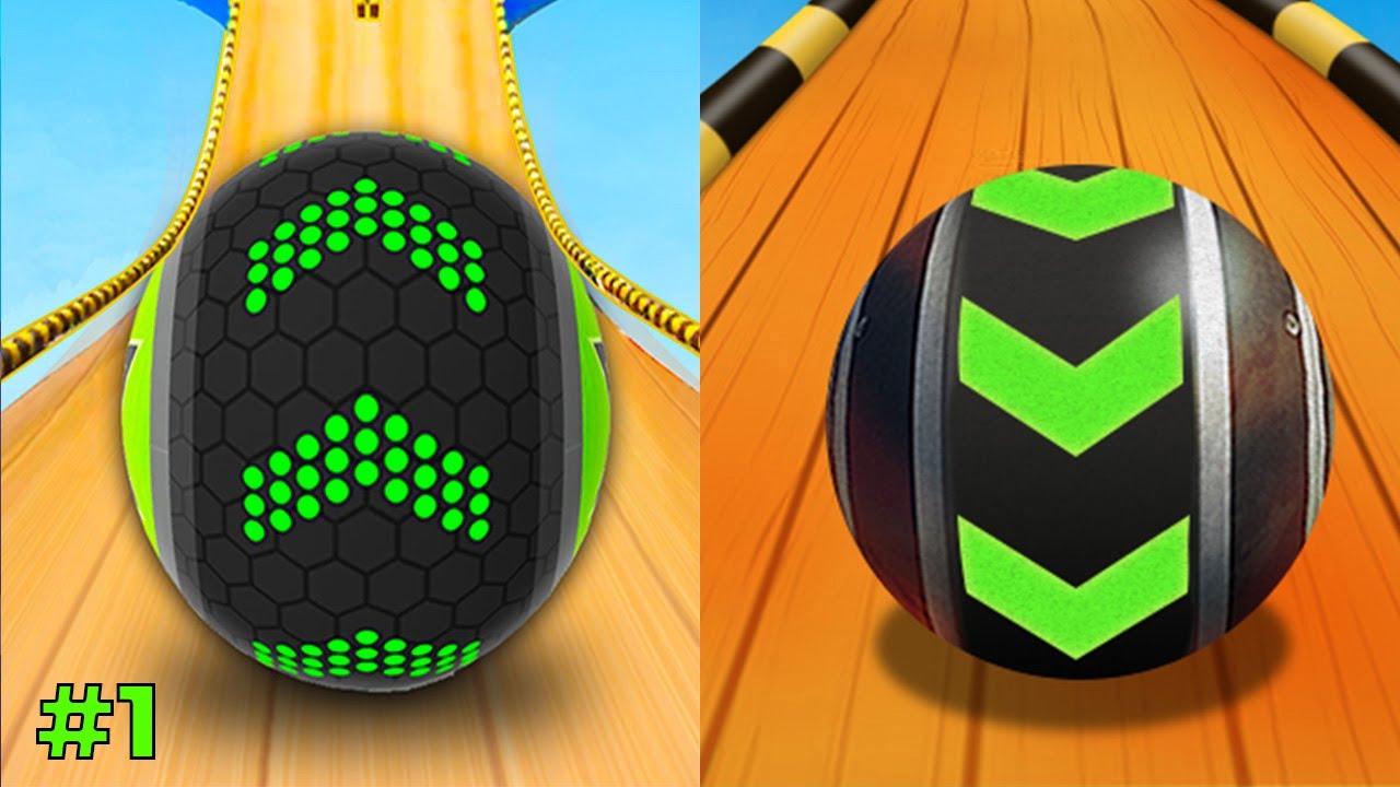 Going Balls VS Sky Rolling Balls - All Levels SpeedRun Gameplay Ep 1