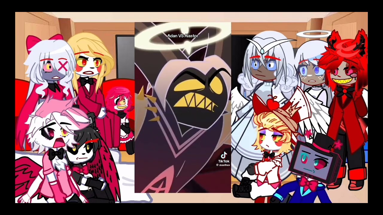 Hazbin hotel (season 1) reaccionan a... /Parte 2/ships XD