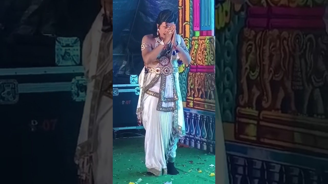 ಯಲಹಂಕ ಅಟ್ಟೂರಿನಲ್ಲಿ ಶಿವರಾತ್ರಿ ಪ್ರಯುಕ್ತ ನಡೆದ ಕುರುಕ್ಷೇತ್ರ ನಾಟಕದಲ್ಲಿ ಕರ್ಣನ ಪಾತ್ರಧಾರಿಯ  ಅಮೋಘ ಅಭಿನಯ