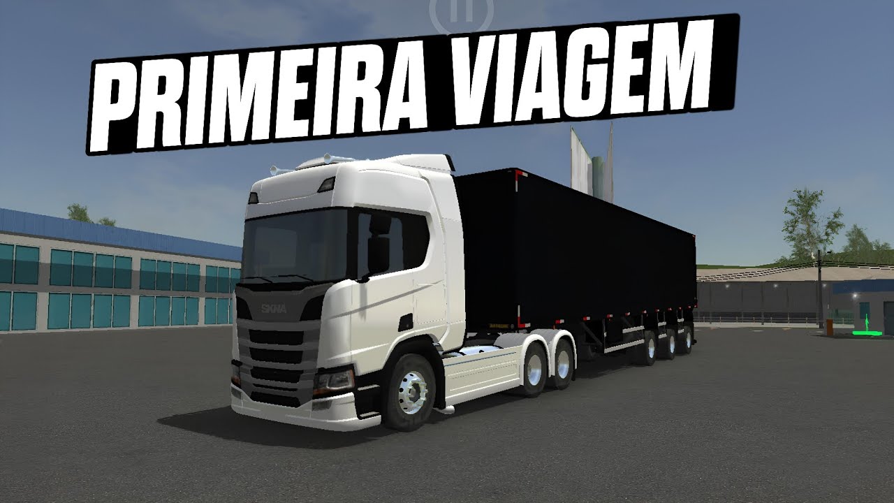 PRIMEIRA VIAGEM NO SCANIA S PART1 - THE ROAD DRIVE
