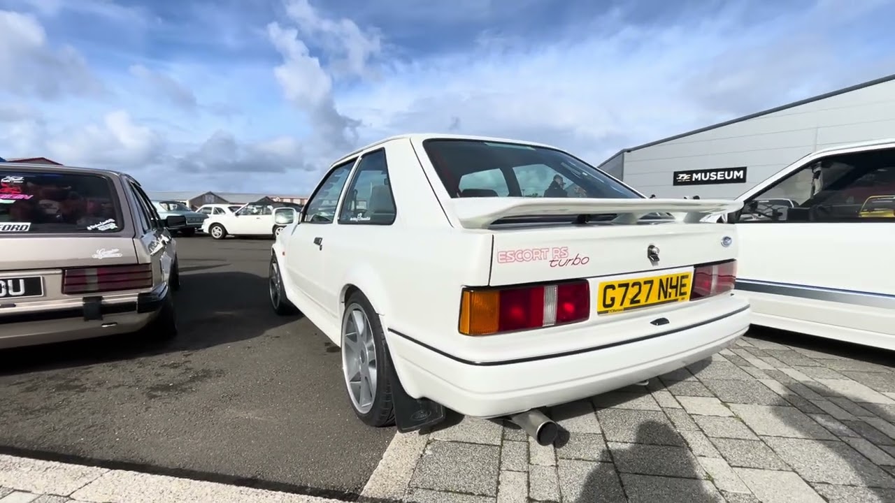 Awesome lineup of rare RS Turbos at FordFest IOM 2025
