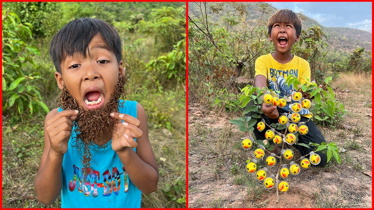 Survival Skills: SMART idea and USEFUL with single mom in forest #bushcraft #camping #outdoors #idea