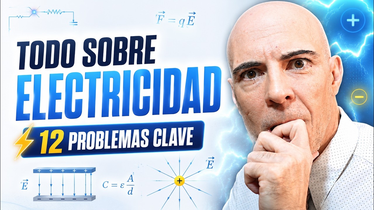 PROBLEMAS RESUELTOS DE ELECTRICIDAD. F&iacute;sica B&aacute;sica