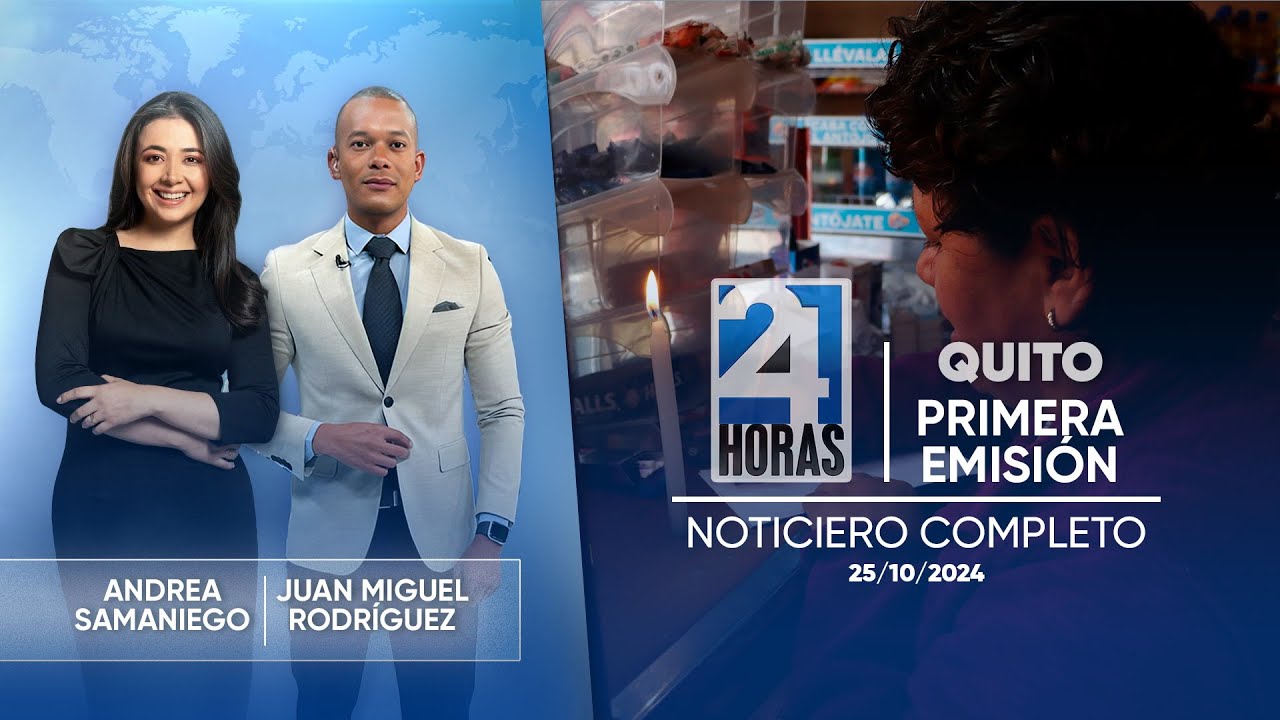Noticiero de Quito (Primera Emisión 25/10/24)