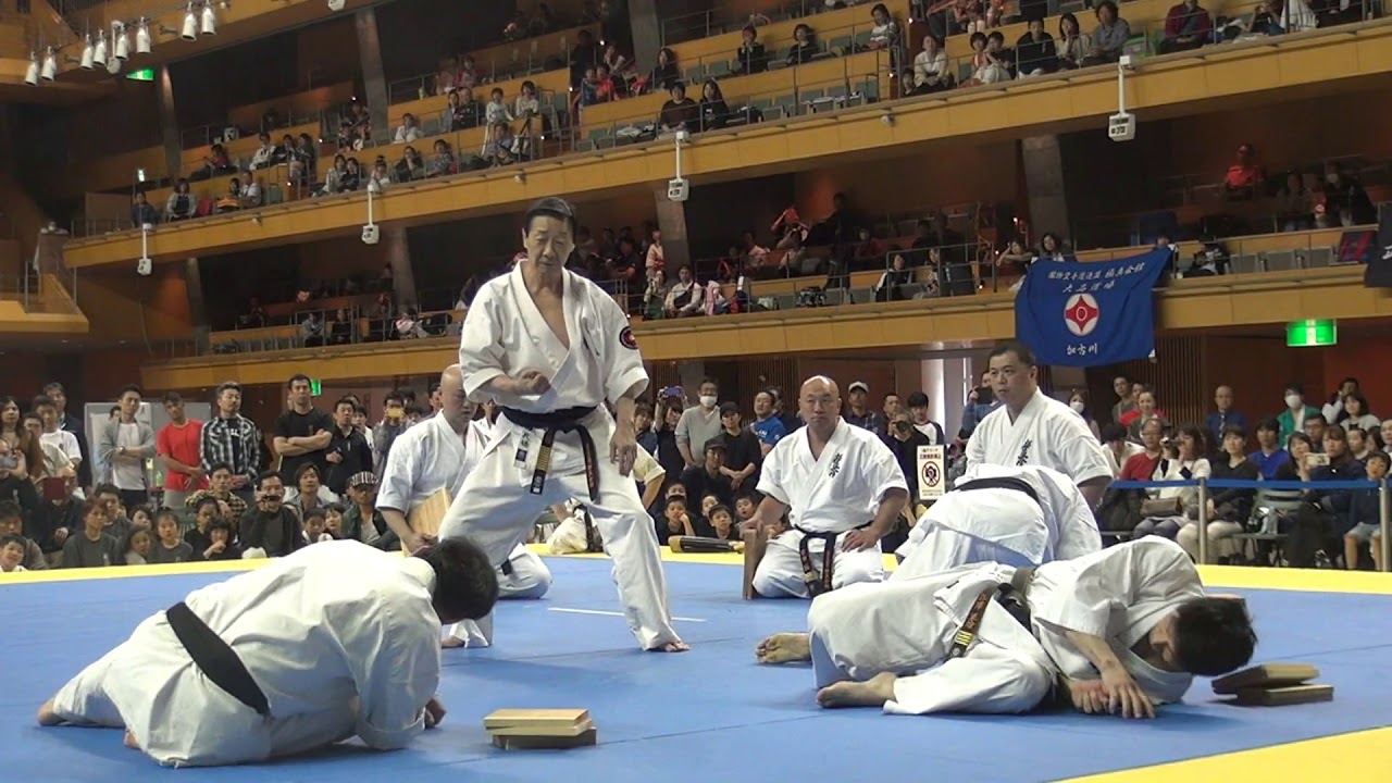 大石代悟範士 特別演武（第50回全日本空手道選手権大会）