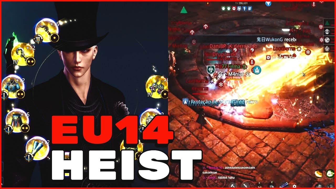 EU14 HEIST | 77 TEAM VS ST. TEAM | MIR4