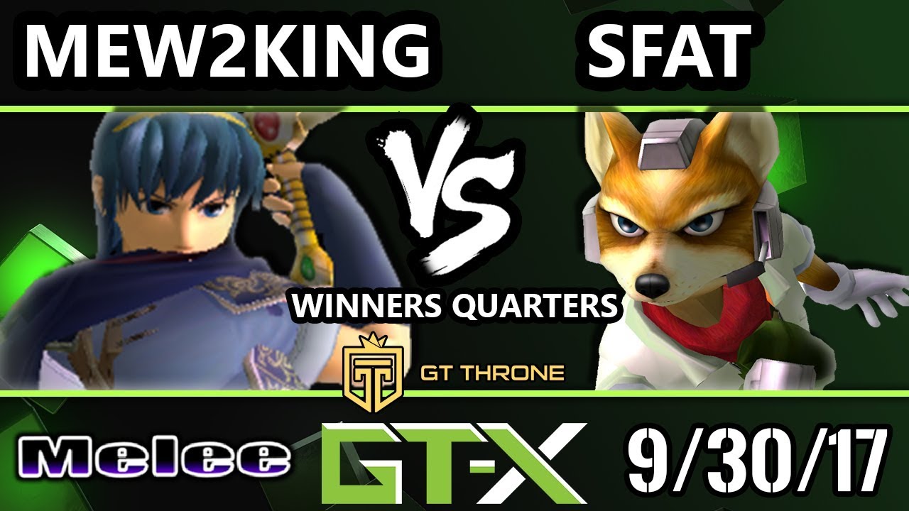 GTX 2017 Melee - FOX MVG | M2K (Marth) vs CLG.SFAT (Fox) - SSBM W.Quarters