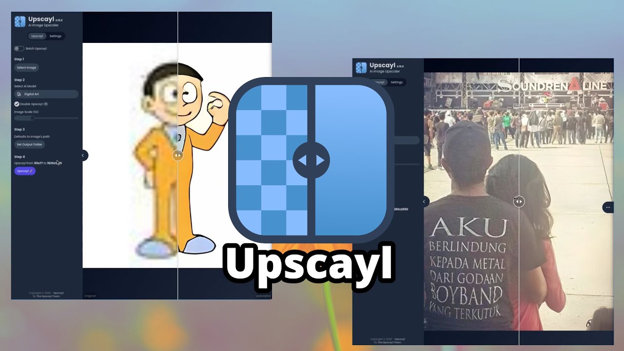 Memperbesar Resolusi Foto (dan Video) Menggunakan Upscayl (dan ffmpeg)