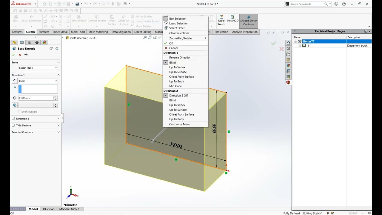 Personalizar interfaz de usuario en SolidWorks