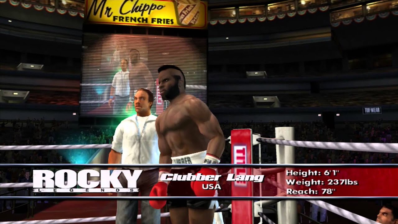 Rocky Legends - Opening Sequence and Clubber Lang Fight. (HD)