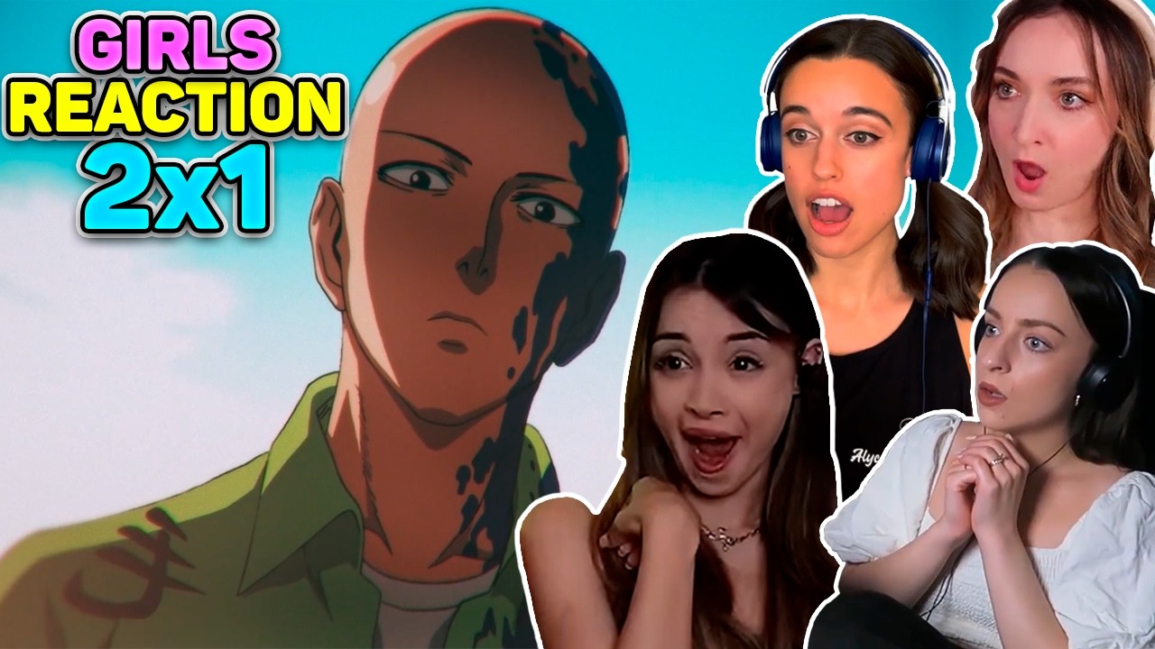 Girls React to One Punch Man S2 EP1