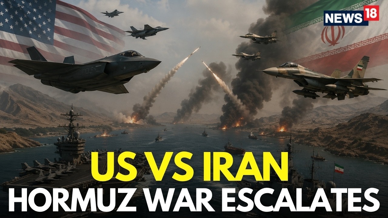 Hormuz News LIVE | Drones Fly Over Strait of Hormuz As US Iran War Escalates | Trump | N18G