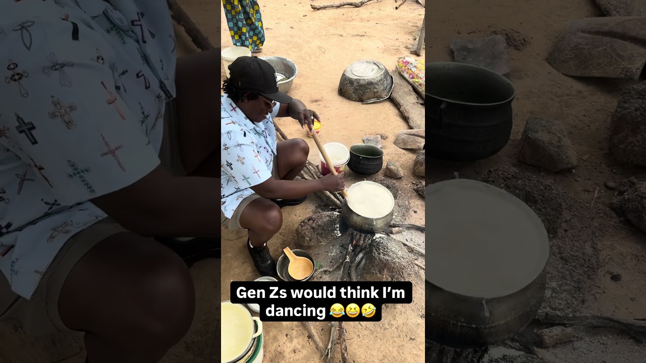 Food cooked at the farm tastes better