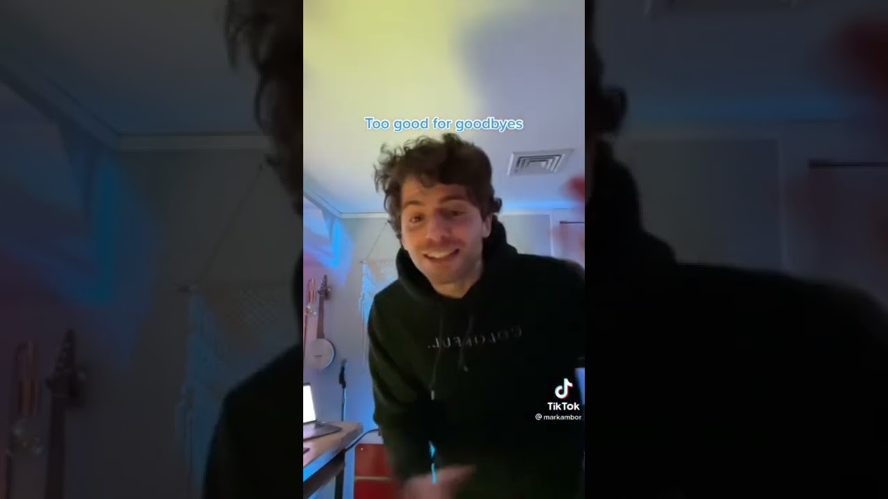 Hair toss arms crossed abc