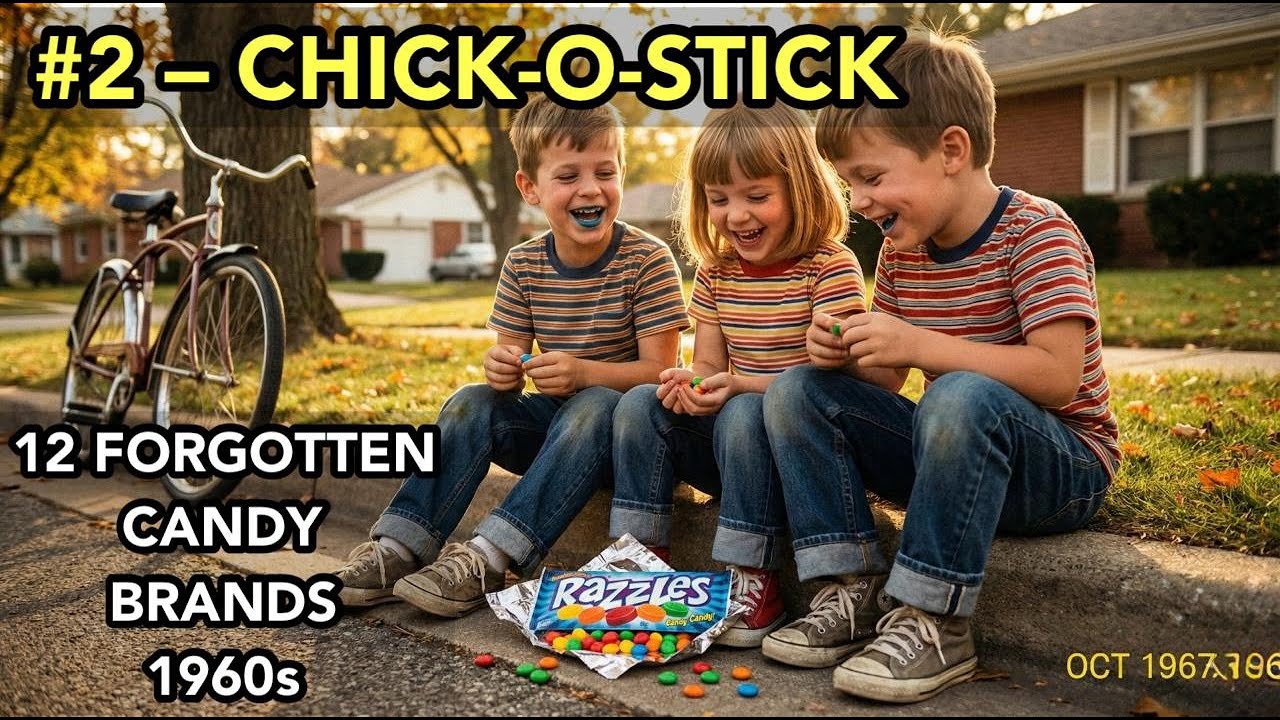 12 Forgotten American Candy Brands from the 1960s?