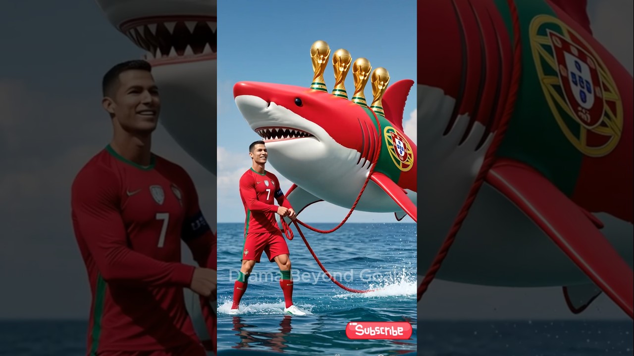 Ronaldo vs Messi & Friends on Epic Cup Boats #football #ronaldo #messi #neymar #mpapp&eacute;