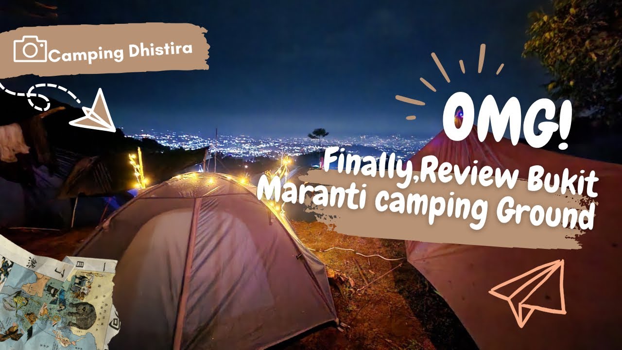 Tempat Camping Terbaru di Megamendung | Review Bukit Maranti Camping Ground