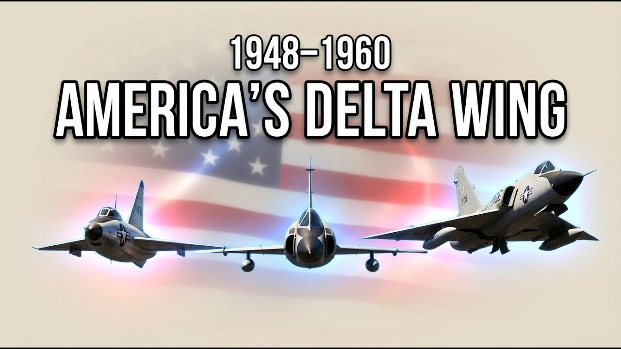 America’s Delta Wing Revolution 🇺🇸  From XF 92