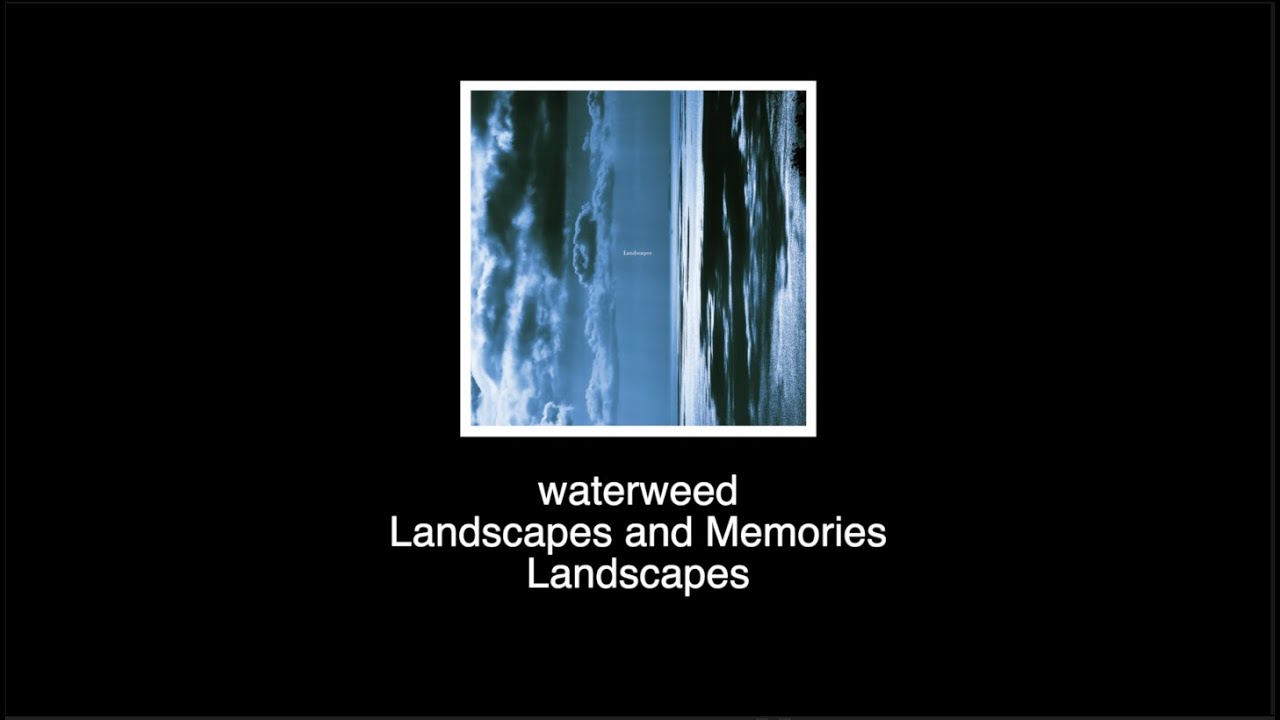 waterweed - Landscapes and Memories (Bass Cover)
