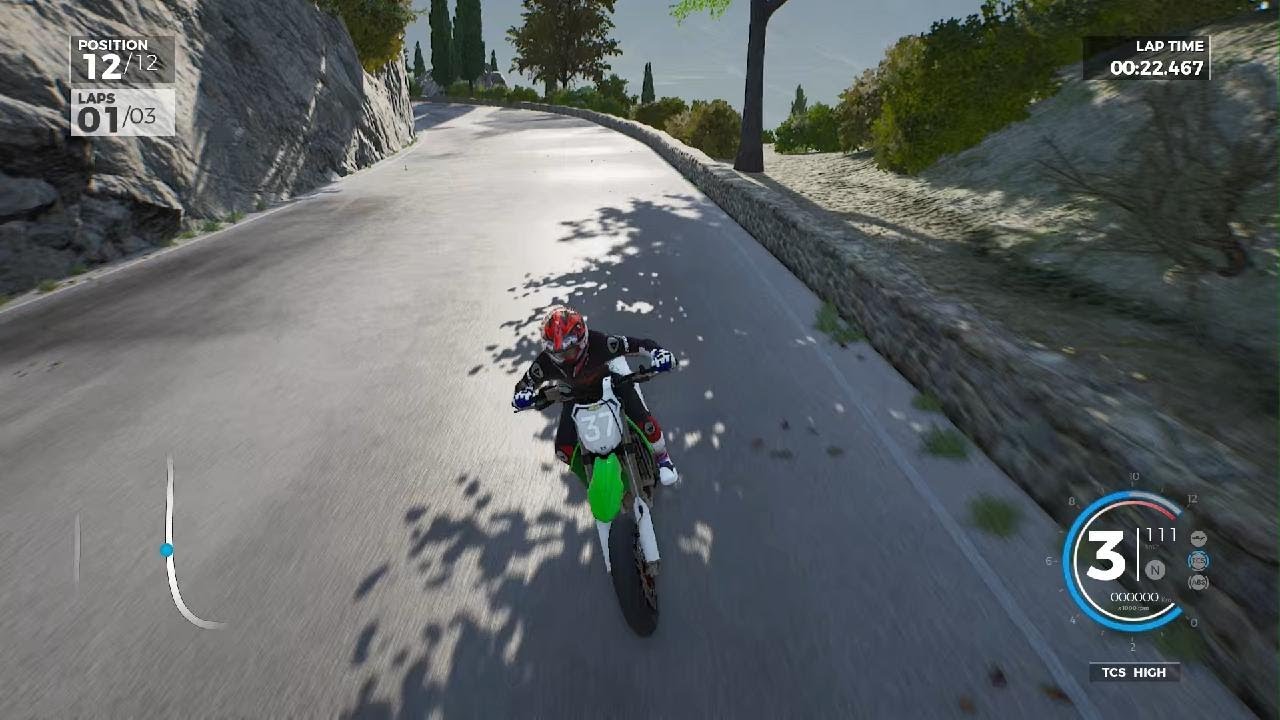 Ride 3 for the first time