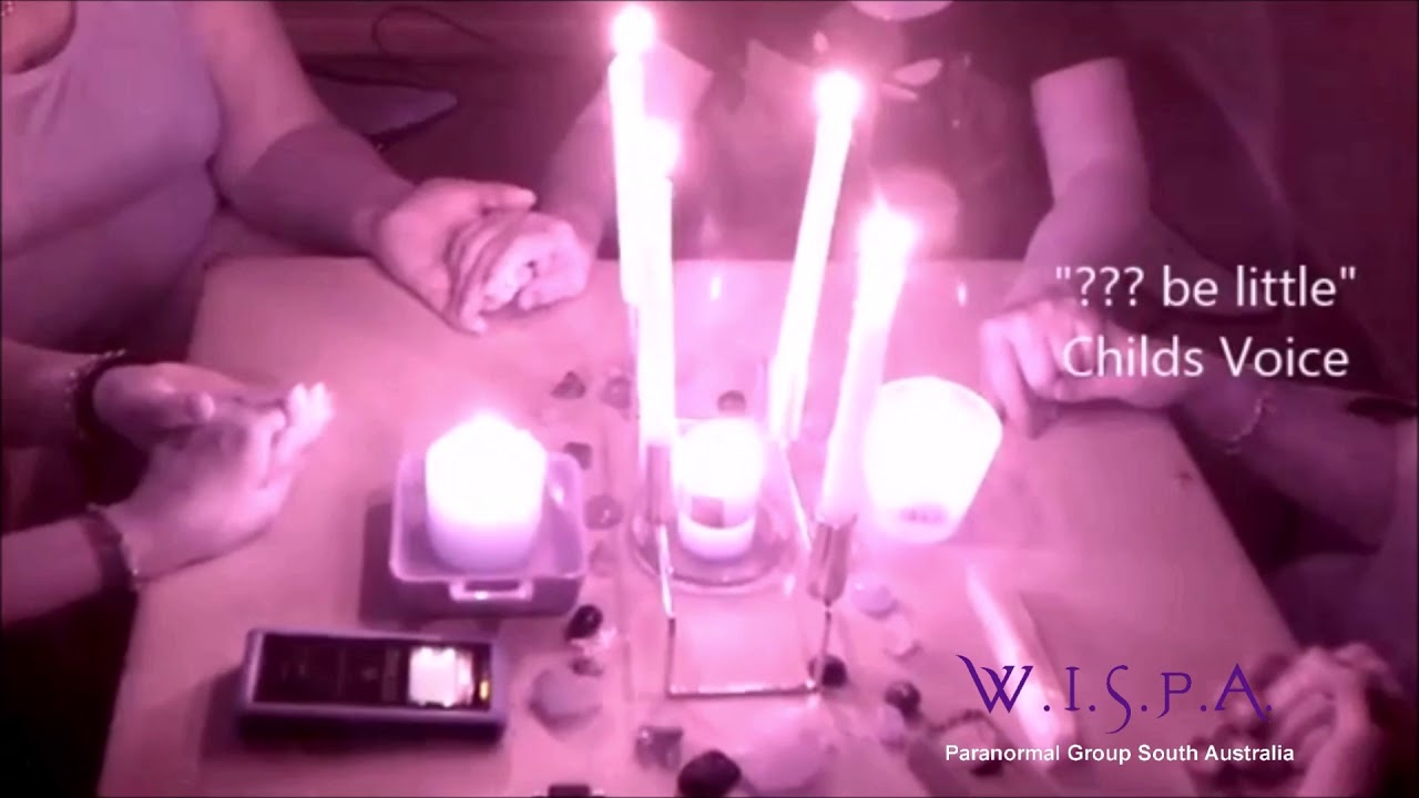 Creepy Ghost Voices during EVP Seance Session at Ben's Haunted House