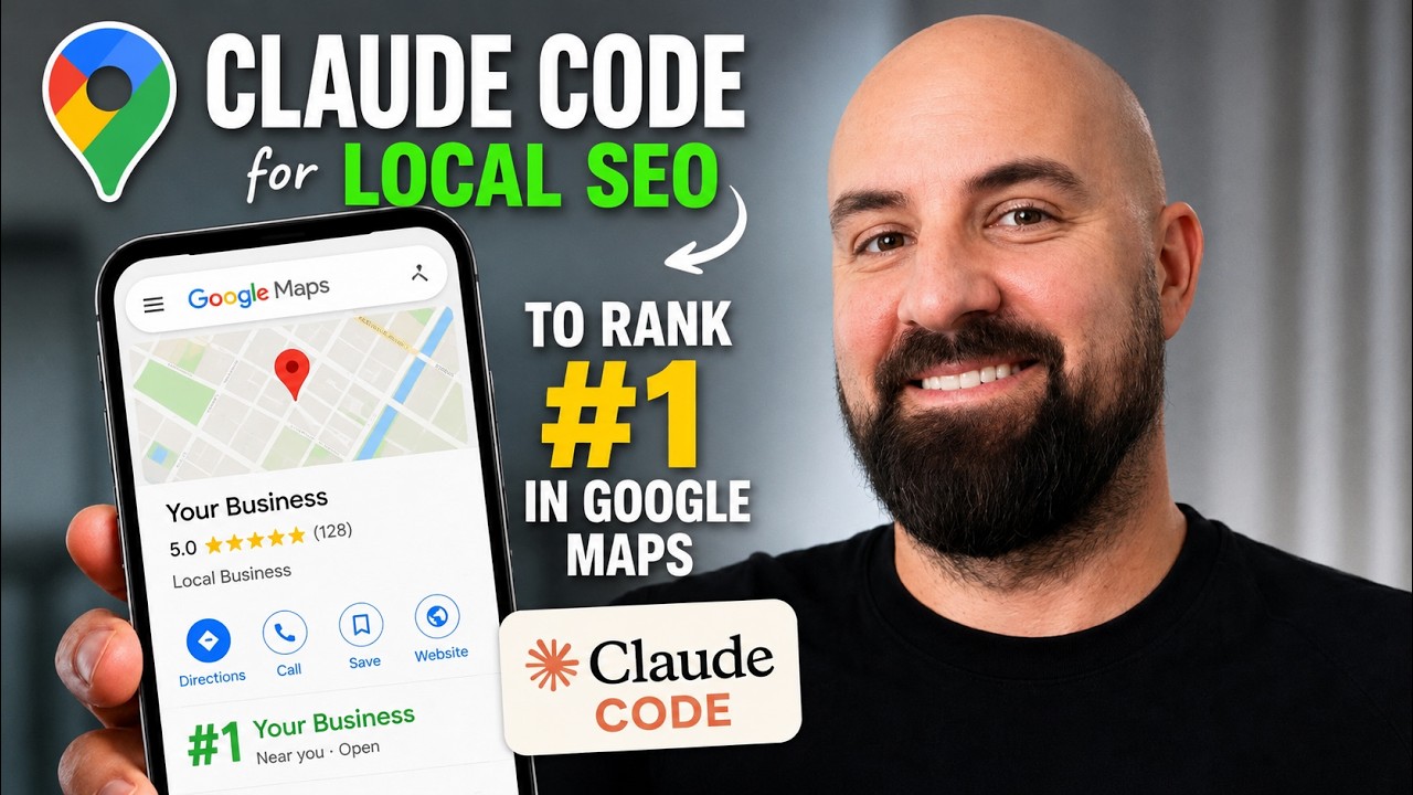 Используем Claude Code для локального SEO, чтобы занять 1-е место в Google Maps