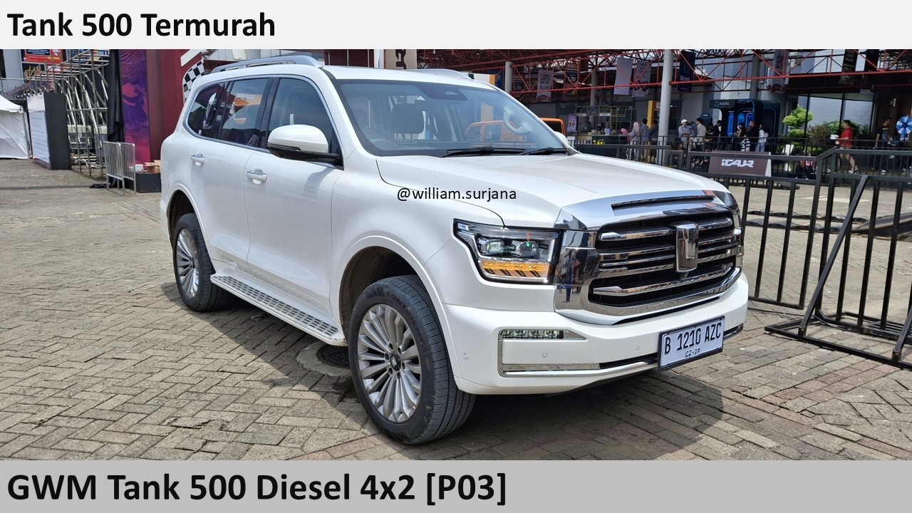 GWM Tank 500 Diesel 4x2 [P03] review - Indonesia