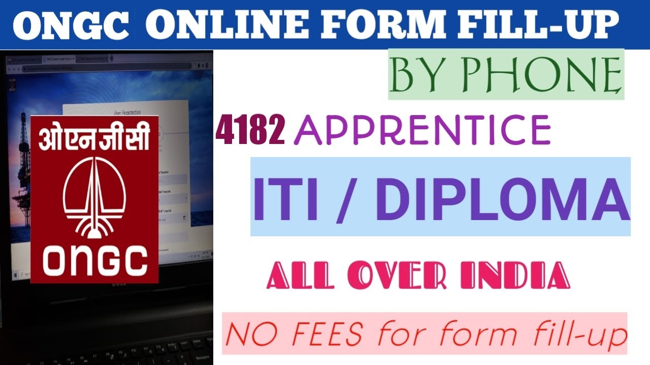 ONGC APPRENTICE ONLINE FORM FILL-UP 2020 | how to fill up ongc APPRENTICE form| KOLKATA | #INDIA ||
