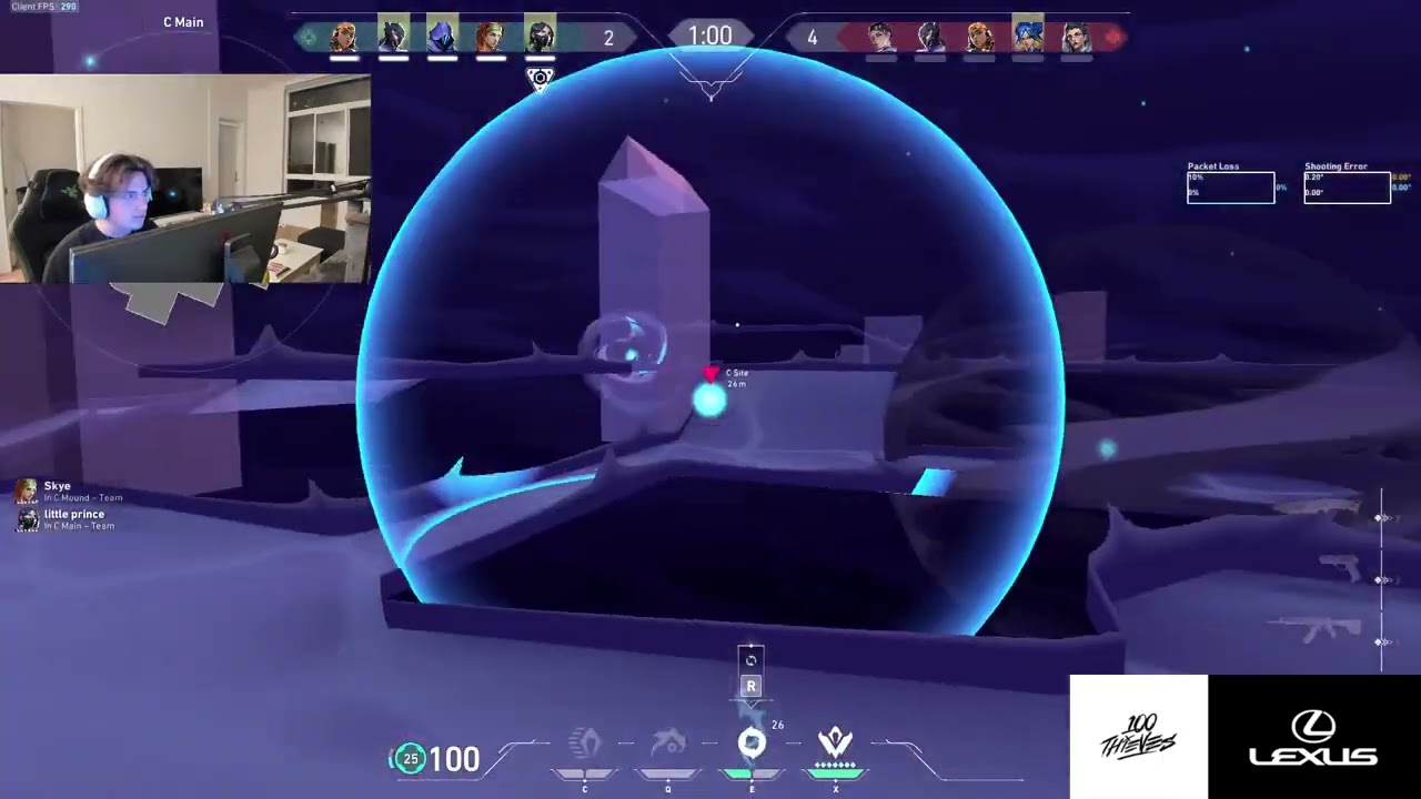 20 KILLS! ZANDERFPS OMEN LOTUS PRO RADIANT VALORANT GAMEPLAY! FULL MATCH VOD