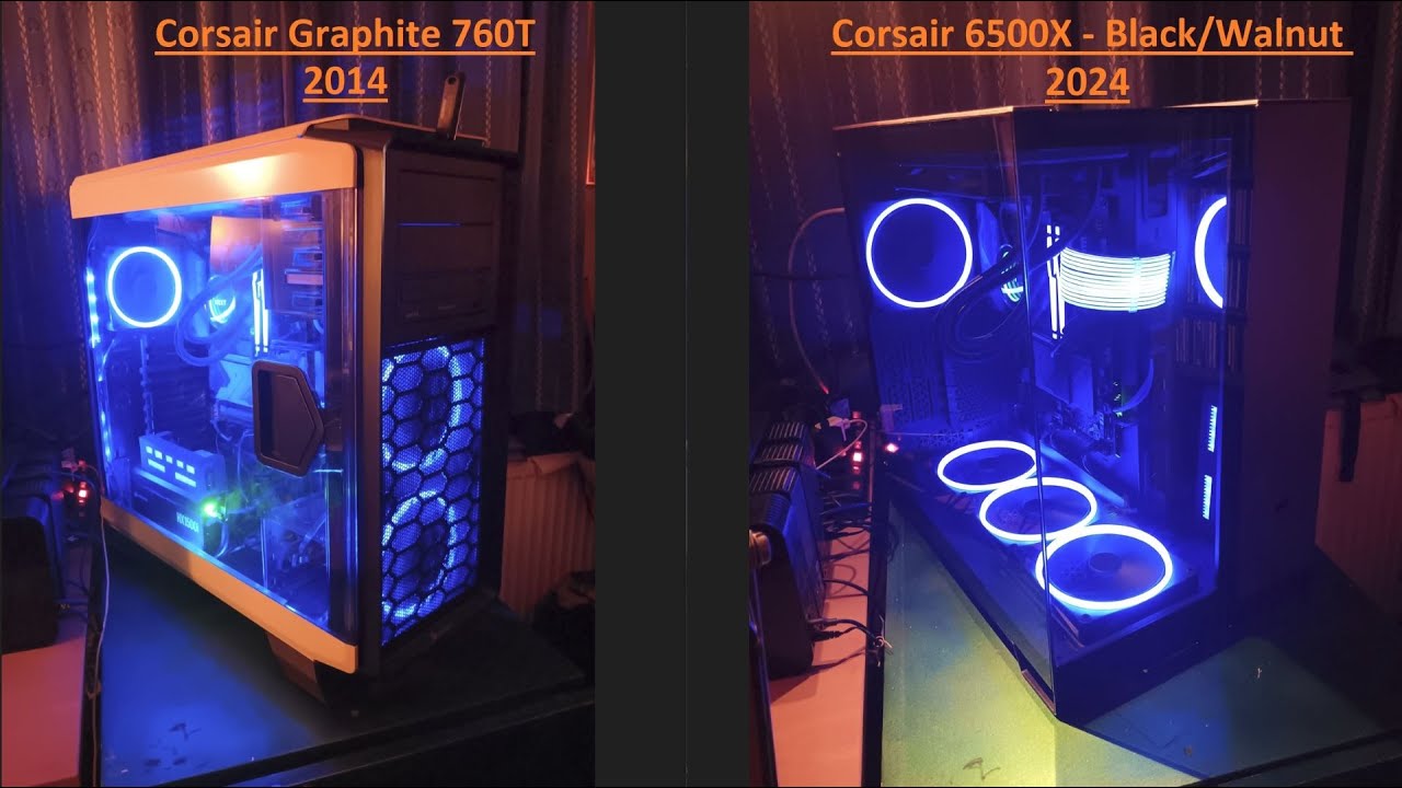 Corsair 6500x Unboxing and more.. ( Corsair 760T vs Corsair 65000x )