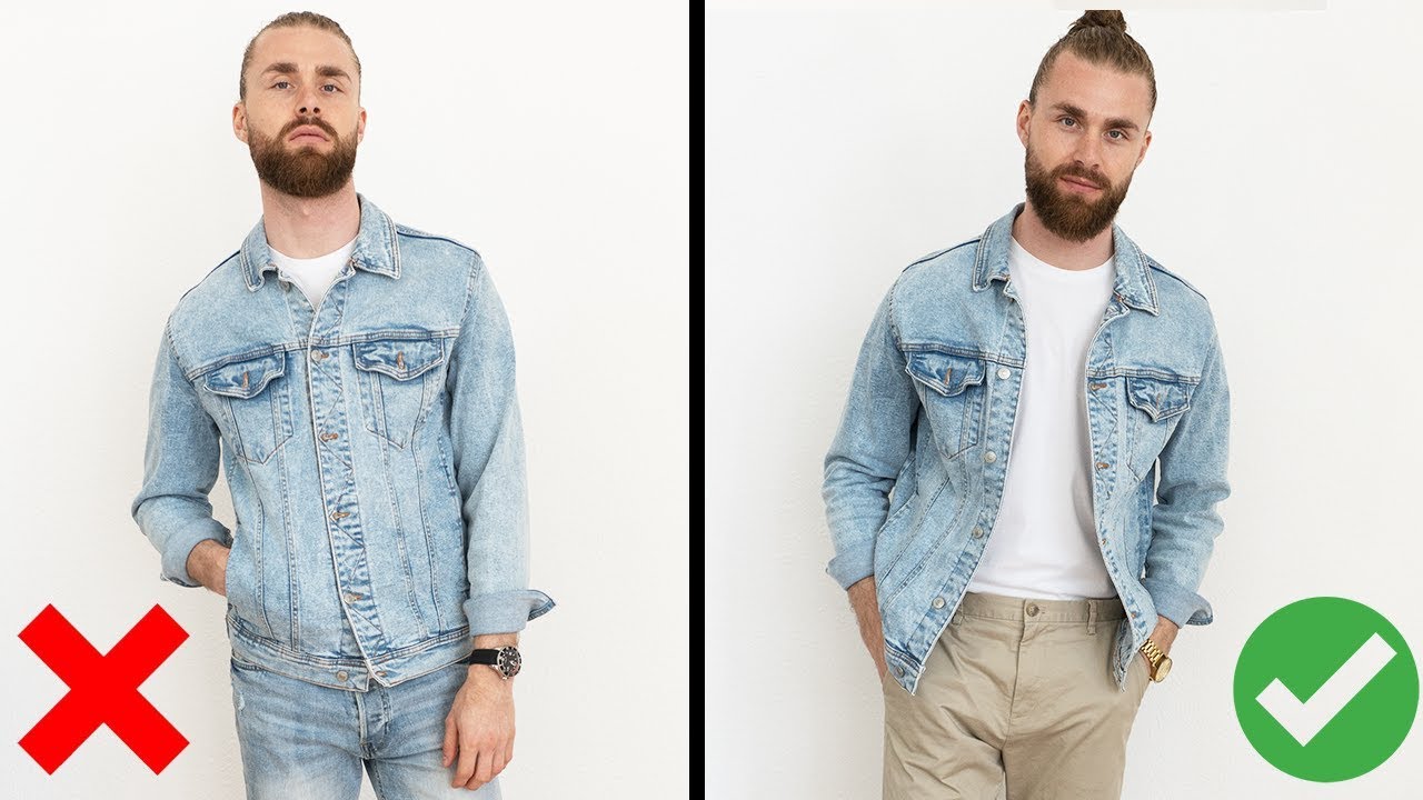 JEANSJACKE KOMBINIEREN ● OUTFITS KOMBINIEREN