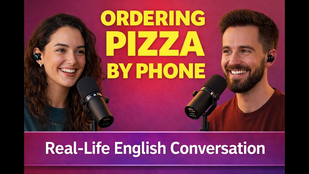 Beginner English Listening Practice | Ordering Pizza by Phone | Episode 41