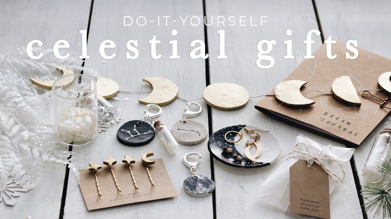 DIY celestial gifts