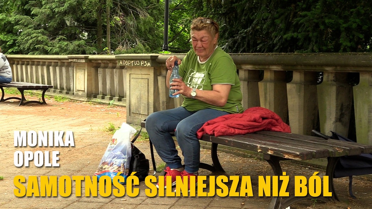 Kobieta z opolskiej ławki