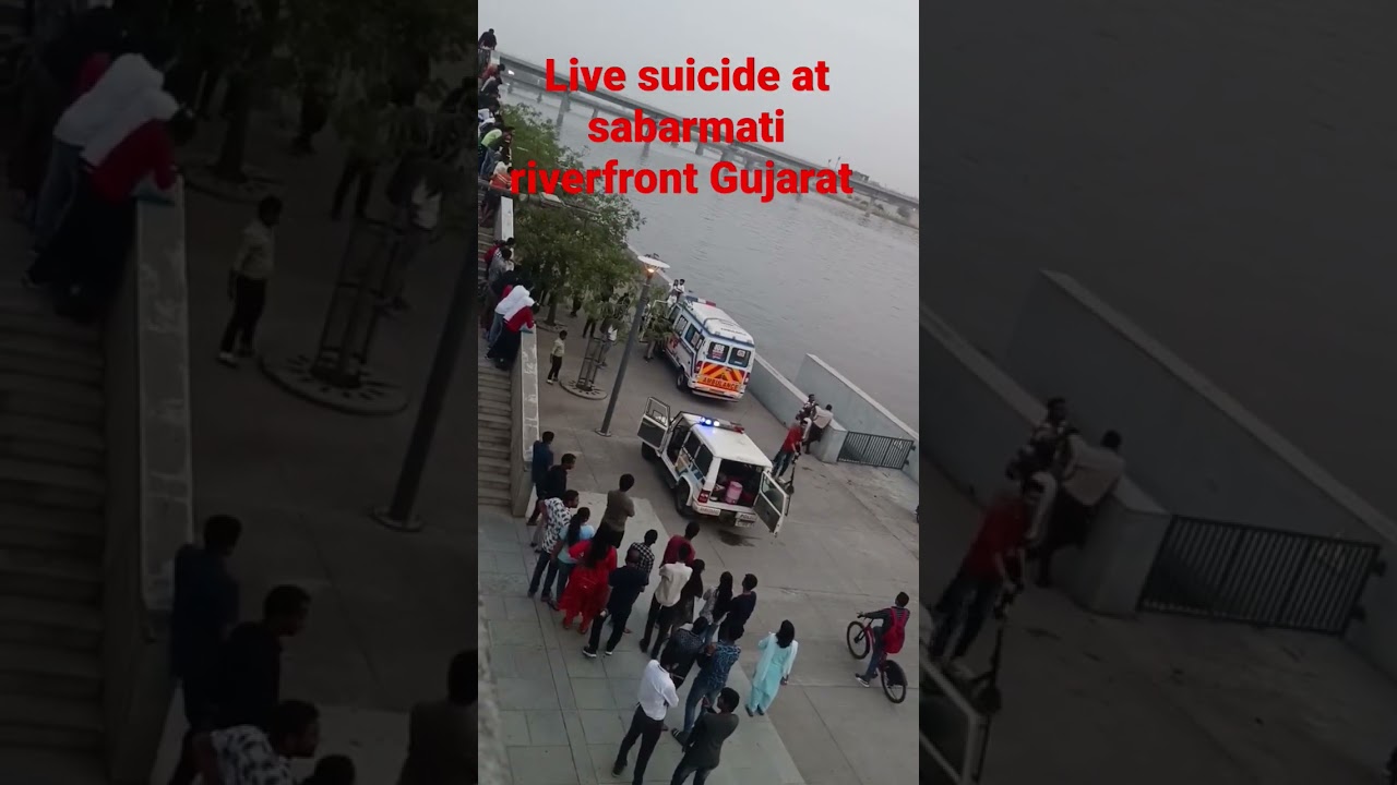 suicide at sabarmati riverfront Gujarat || Gujarat police || sabarmati river
