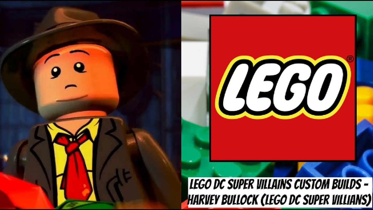 LEGO DC Super Villains Custom Builds - Harvey Bullock (LEGO DC Super Villains)
