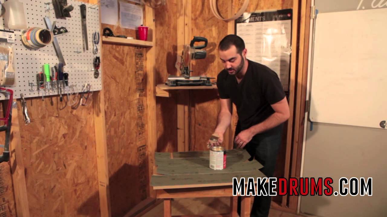 DIY Custom Drum Building - How to Build a Sanding Table