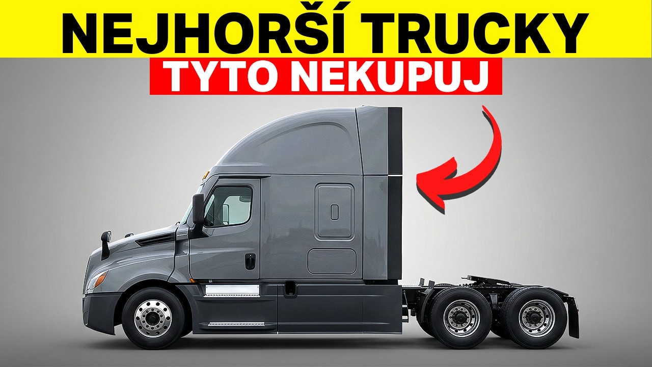 15 Nákladních Vozů, které Vás Mohou ZRUINOVAT (Vyhněte Se Těmto Modelům Za Každou Cenu)