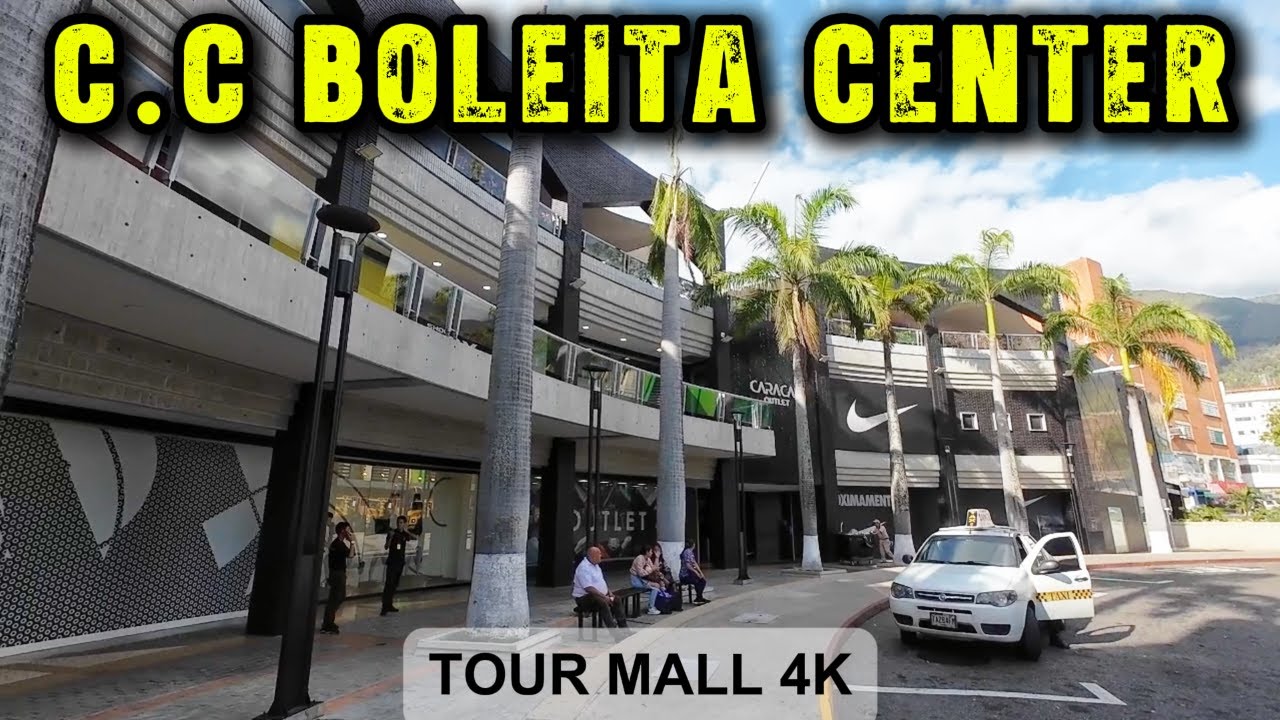 PASEO por el centro comercial BOLEITA CENTER OUTLET walking tour CARACAS