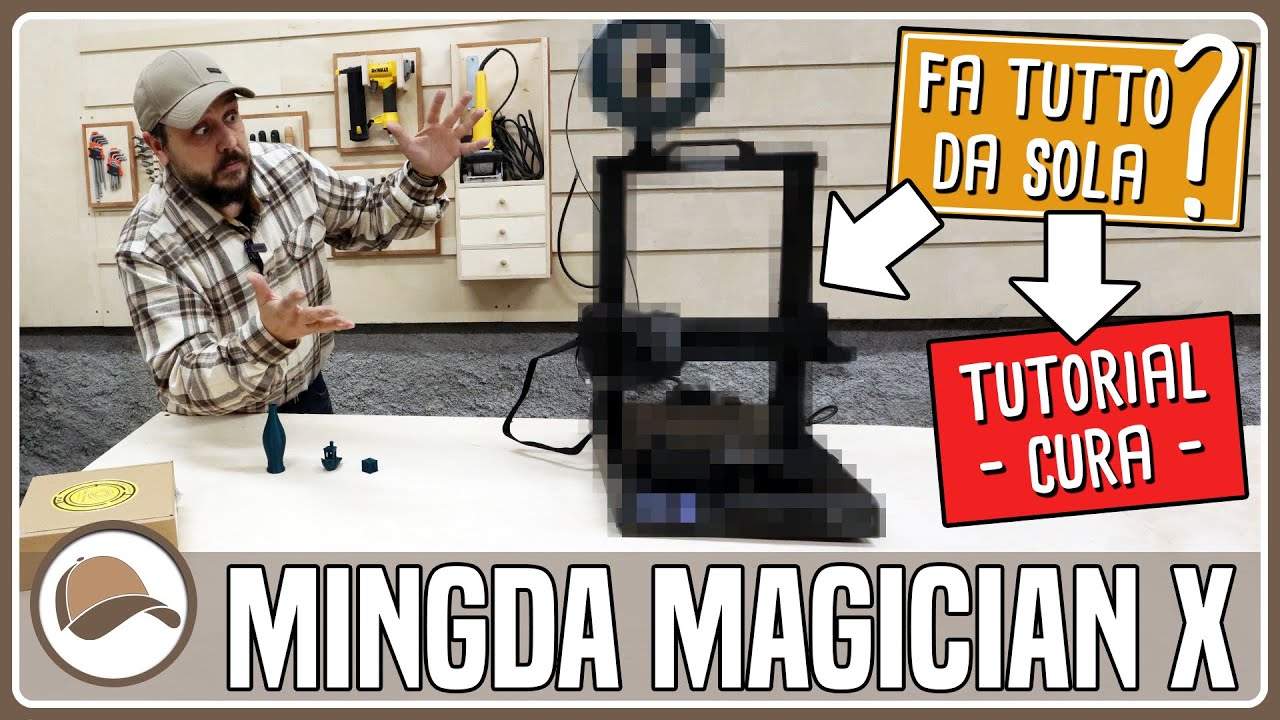 La stampante che fa tutto da sola? Magician X by Mingda | Stampa 3D | Fai da te