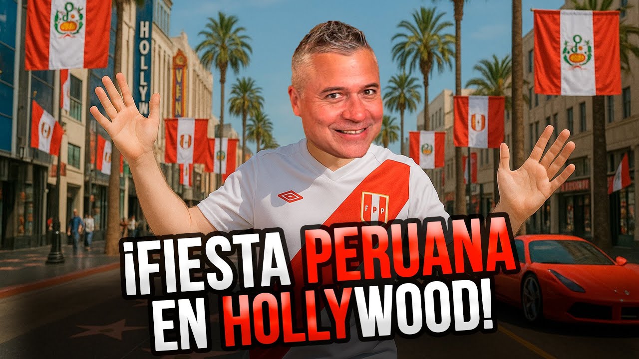 Mathias en la FIESTA PERUANA que ENCENDIÓ HOLLYWOOD 🇵🇪🔥