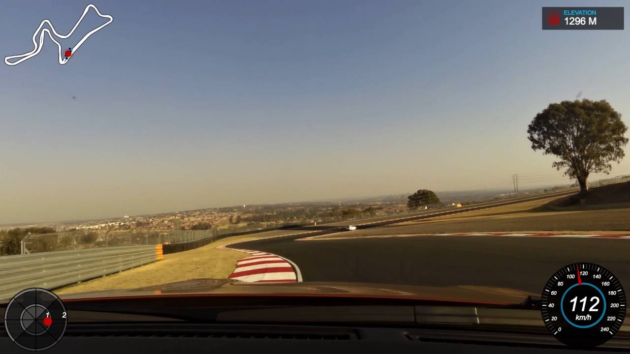 2017 Nissan GTR on Kyalami at Festival of motoring