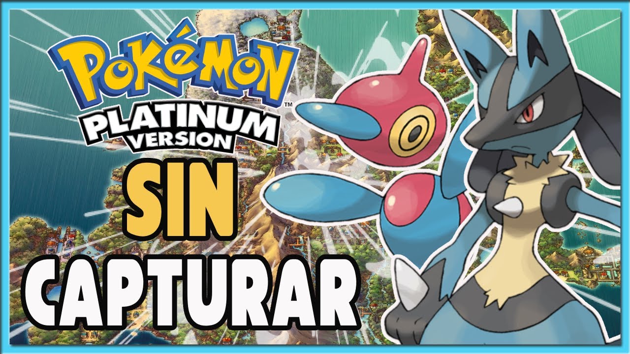 ¿Puedo pasar POKÉMON PLATINO SIN CAPTURAR POKÉMON ?