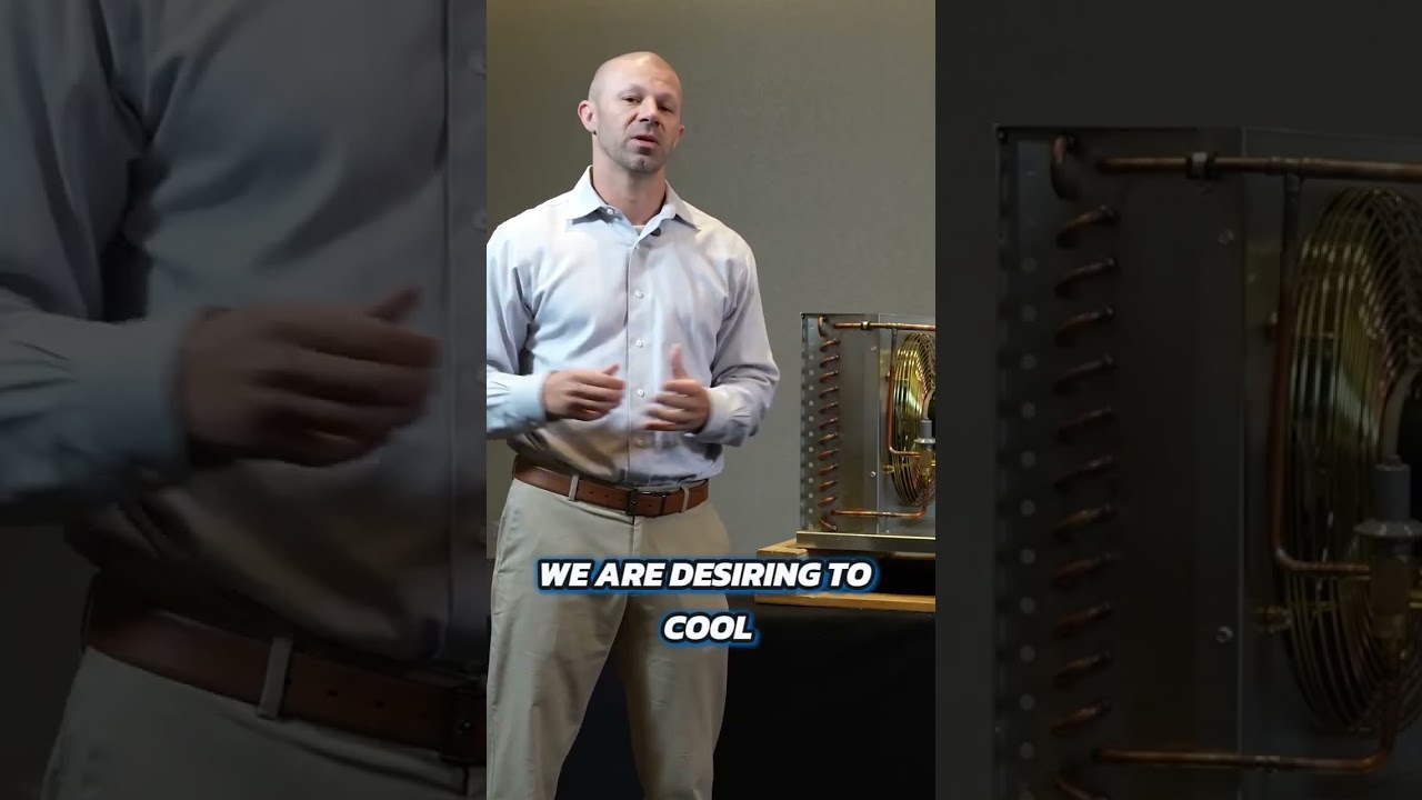 Understanding the Condenser Coil in Refrigeration! #refrigeration #hvac #condensercoil #demo #howto