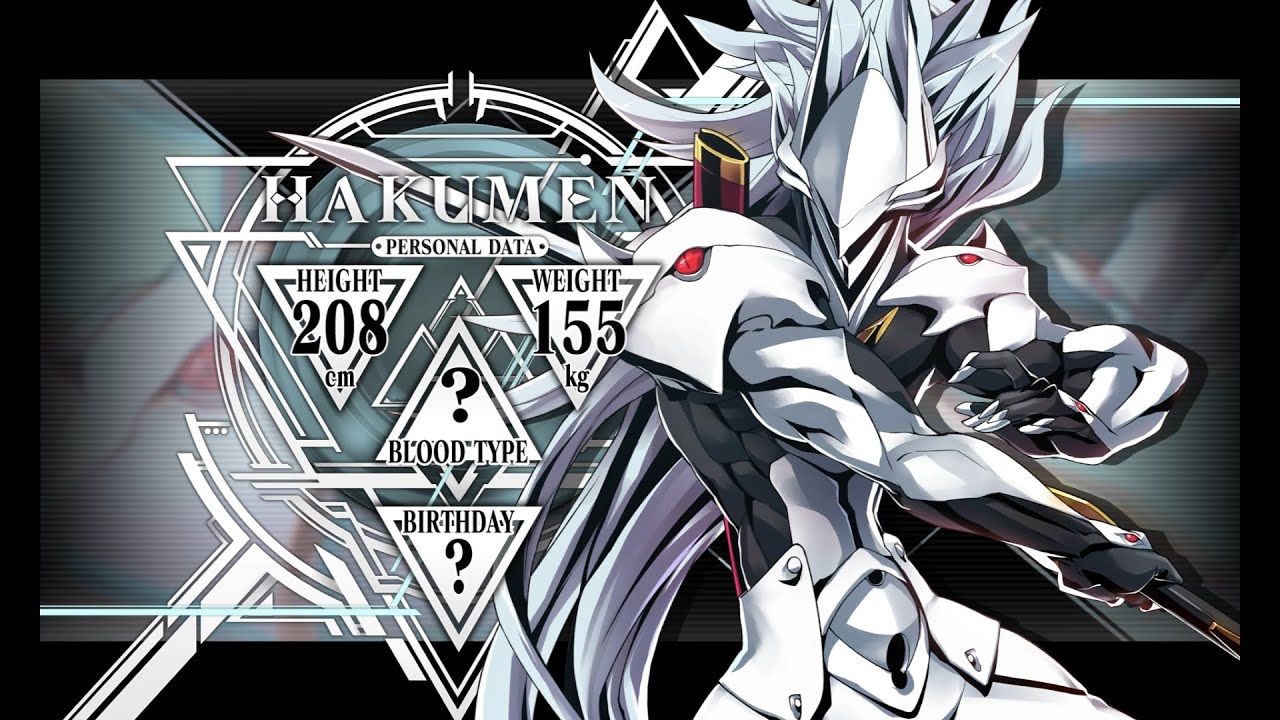 BlazBlue Central Fiction Hakumen Arcade Story All Acts Full Cinematic Showcase No Commentary