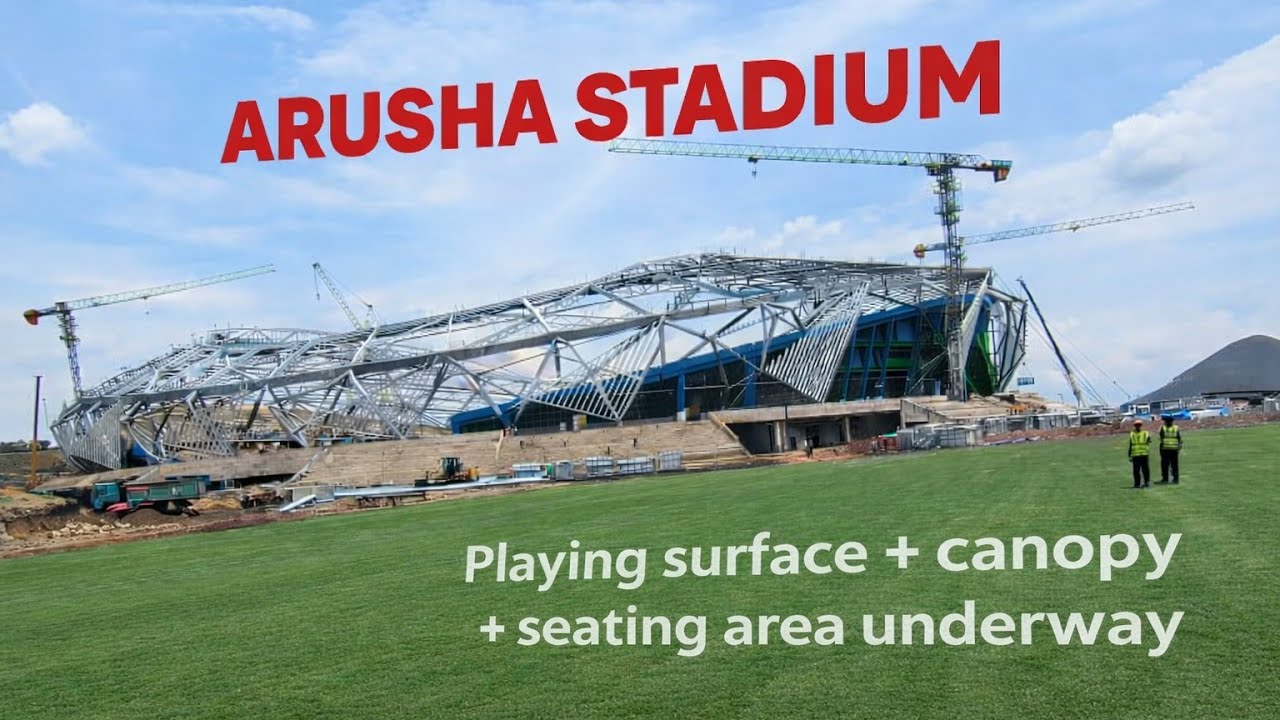 ARUSHA STADIUM | Exclusive Inside 75% Complete Mama Samia Suluhu Hassan Stadium | AFCON 2027