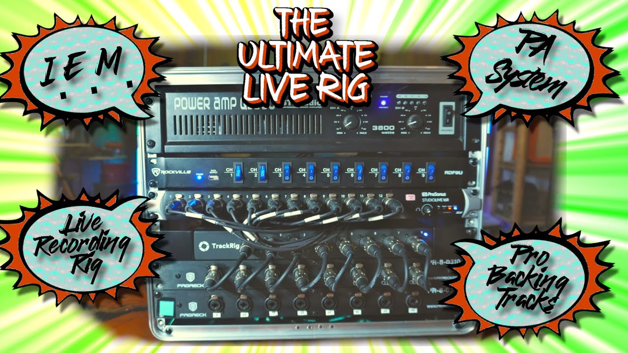 Build Your Dream Live Music Rig with In-Ear Monitors, PA, Recording, & Backing Tracks
