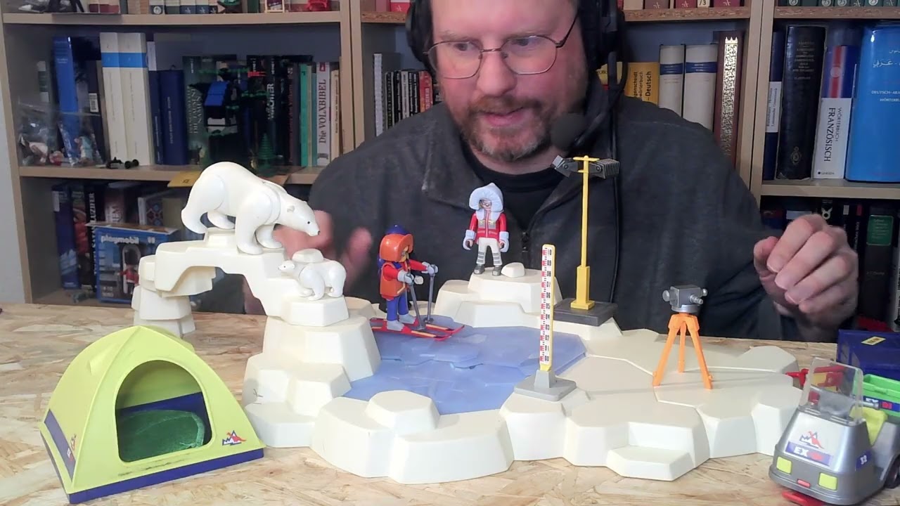 Jetzt wird es arktisch - mit PLAYMOBIL 3184, der SKELETTFUNDSTELLE. Mit eiskalten Knochen!
